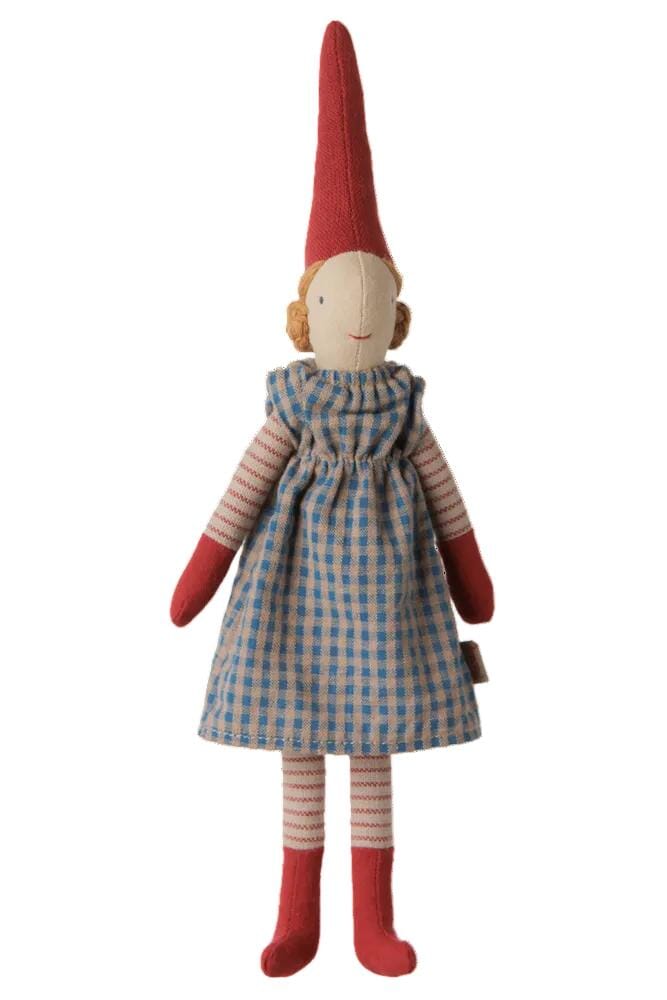 Maileg - Pixy, Str. 1 - Pige - Blå Kjole - 14-6412-00 Julepynt 