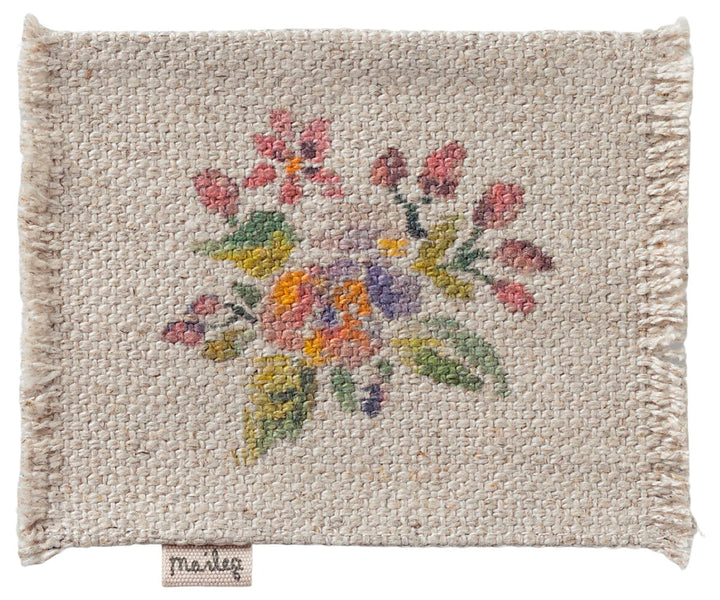 Maileg - Rug, Flowers - Small - Mini