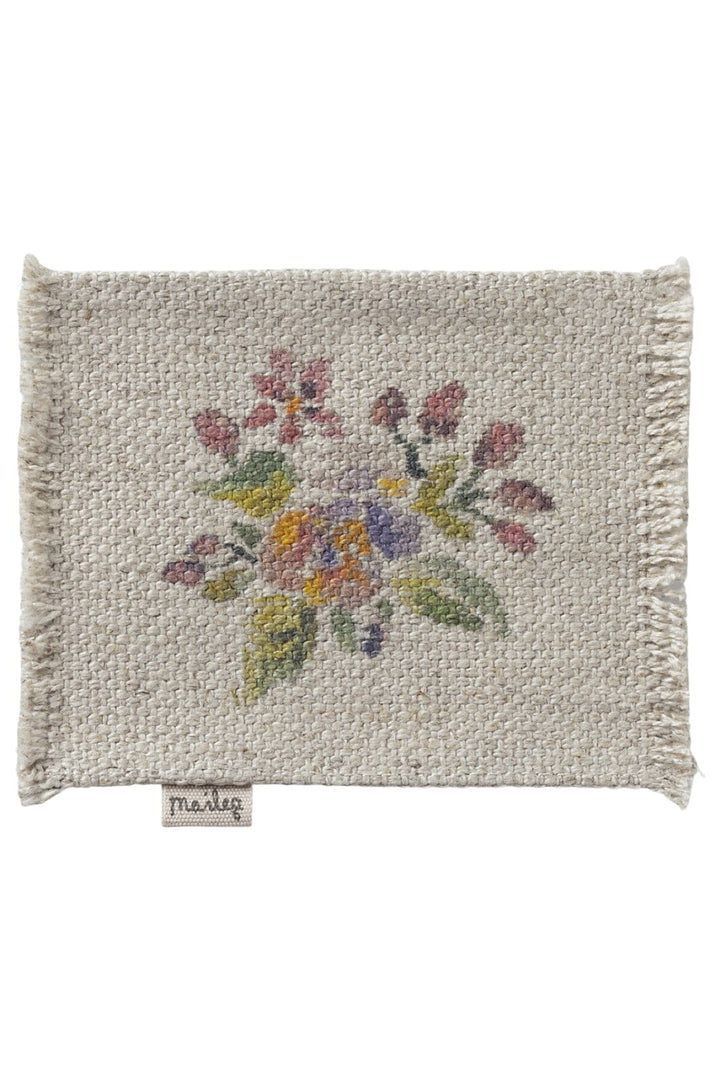 Maileg - Rug, Flowers - Small - Mini