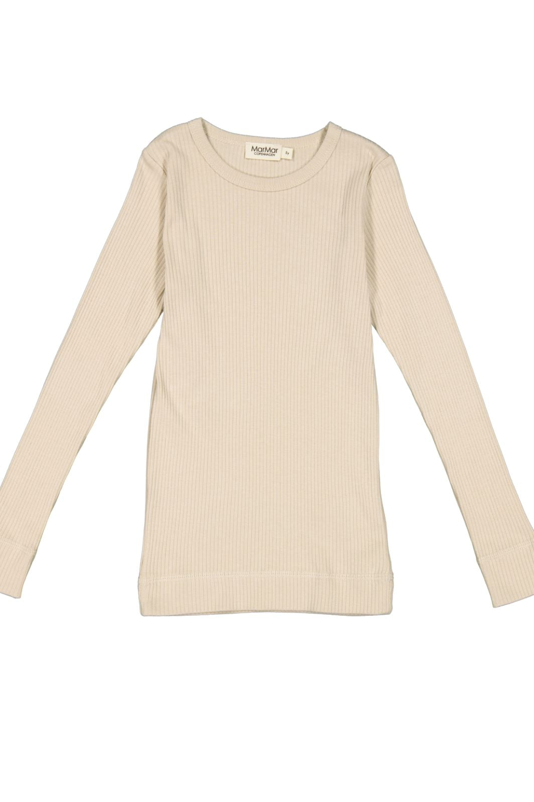 MarMar - Plain Tee LS - Grey Sand - 0629 - Modal