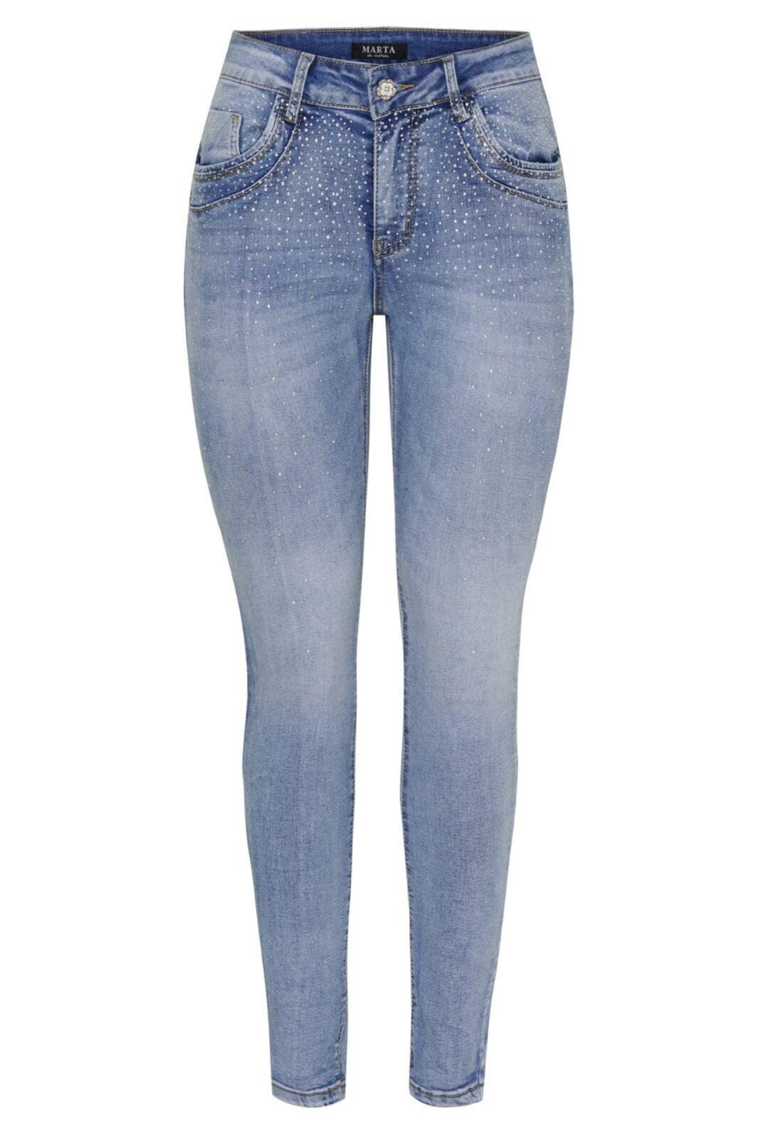 Marta Du Chateau - Emma 2606 Jeans - Dark Blue Denim