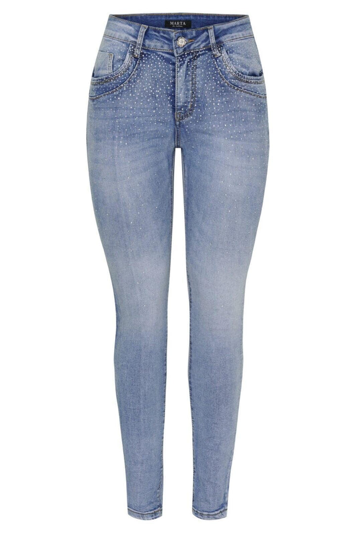 Marta Du Chateau - Emma 2606 Jeans - Dark Blue Denim