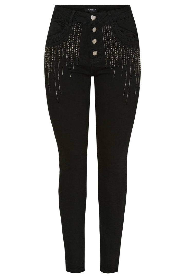Marta Du Chateau - Emma 2680-1 Jeans - Denim Black