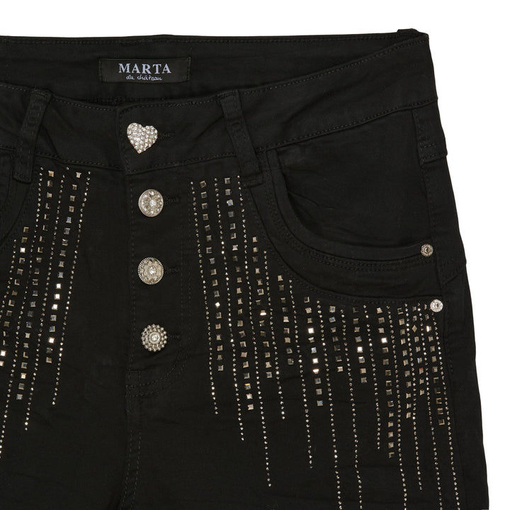 Marta Du Chateau - Emma 2680-1 Jeans - Denim Black