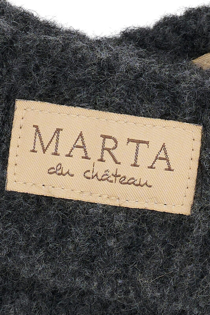 Marta Du Chateau - Marta Knit Mitten 26208 - Dk Grey
