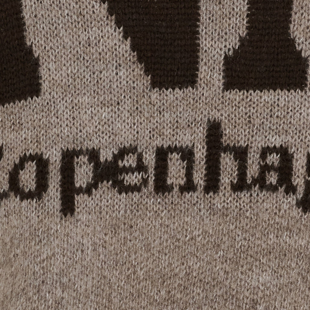 Marta Du Chateau - Mdcaria Knit 8111 - Dark Fango/Moro Strikbluser 