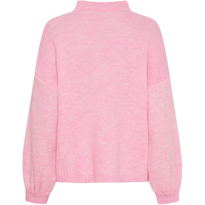Marta Du Chateau - Mdcaria Knit 8111 - Pink/Beige Strikbluser 