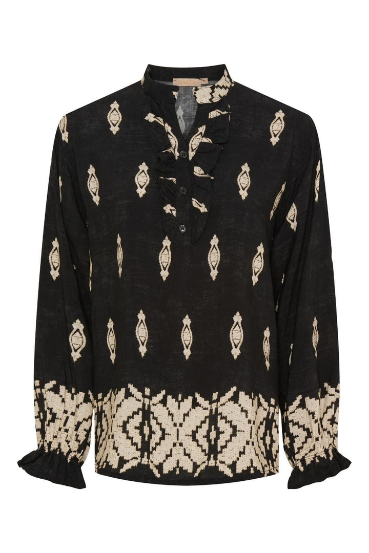 Marta Du Chateau - Mdcaya Shirt - 7308 Nero
