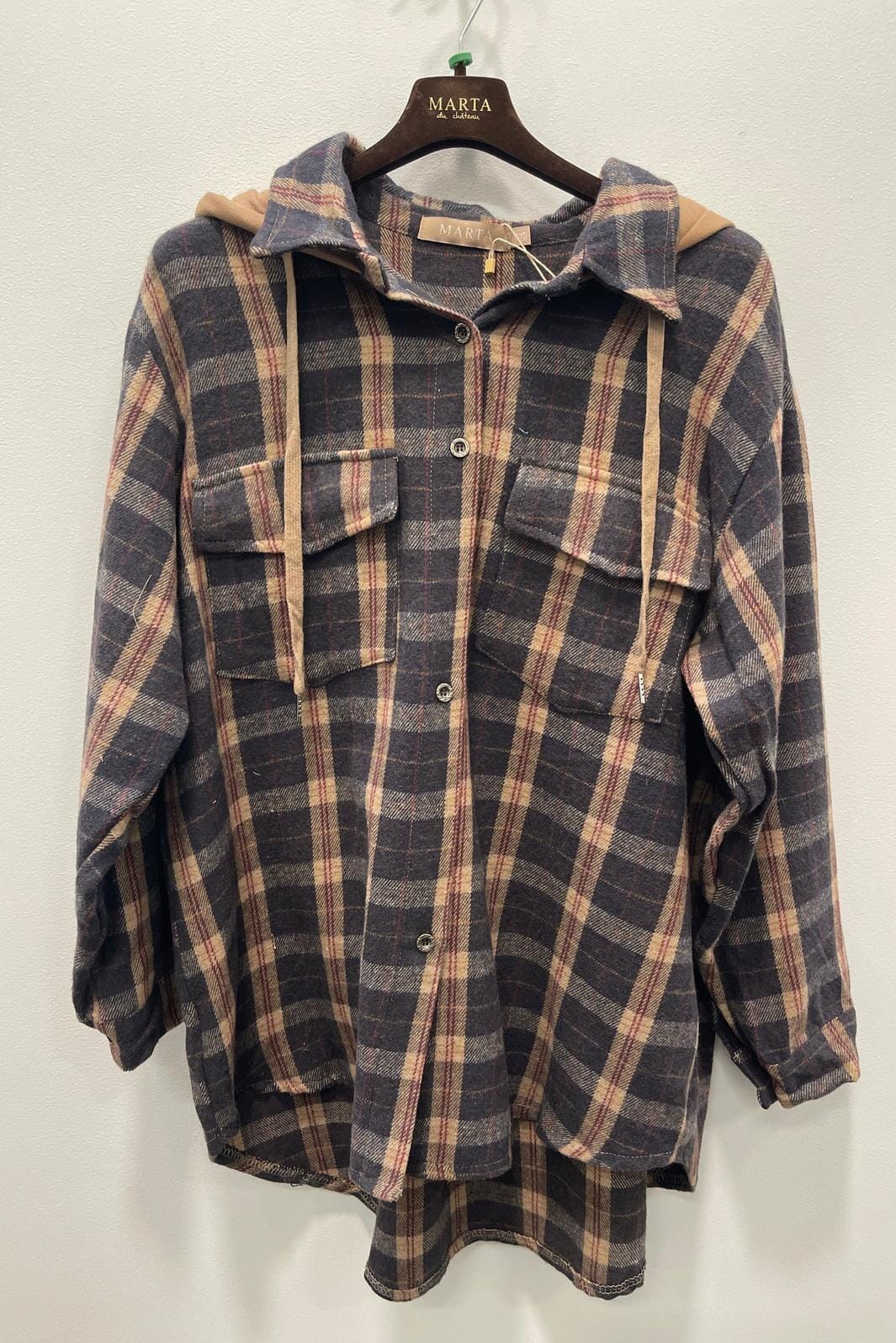 Marta Du Chateau - Mdcayla Shirt 251831 - Blue Originale Skjorter 