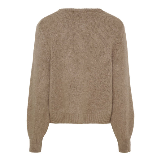 Marta Du Chateau - Mdccosima Knit Cardigan 5223 - Tortora27654 Cardigans 