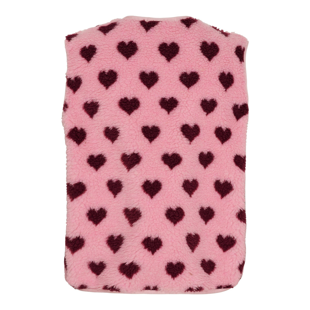 Marta Du Chateau - Mdcdahlia Vest 25710 - Rosa/Bordeaux Veste 