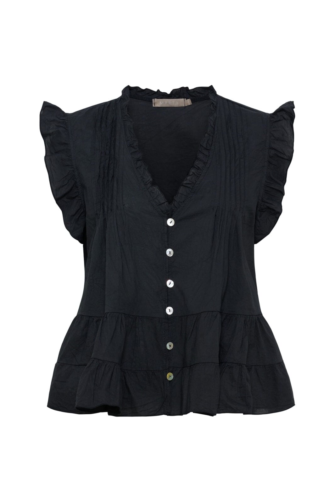 Marta Du Chateau - Mdcemira Top TC68181 - Black