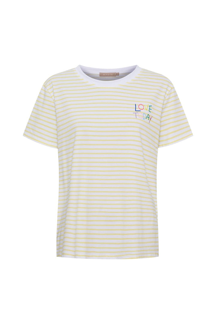 Marta Du Chateau - Mdcfiora Tee 22585 - Yellow