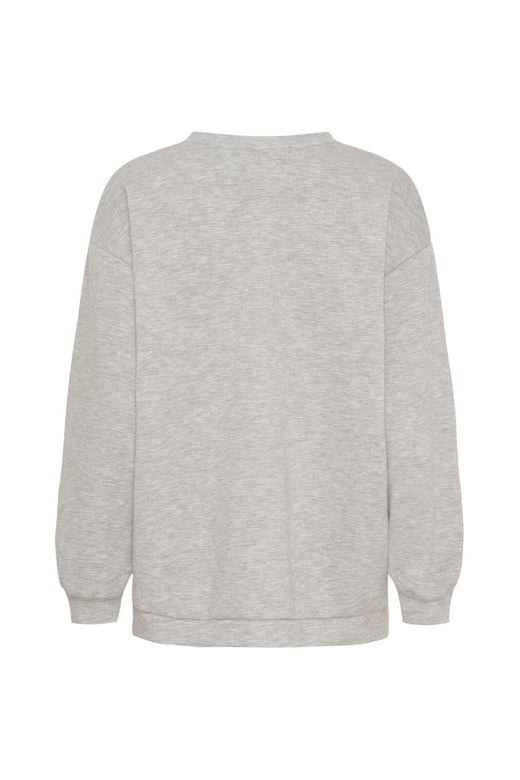 Marta Du Chateau - Mdchibiscus Sweatshirt 22659 - Grey/Black