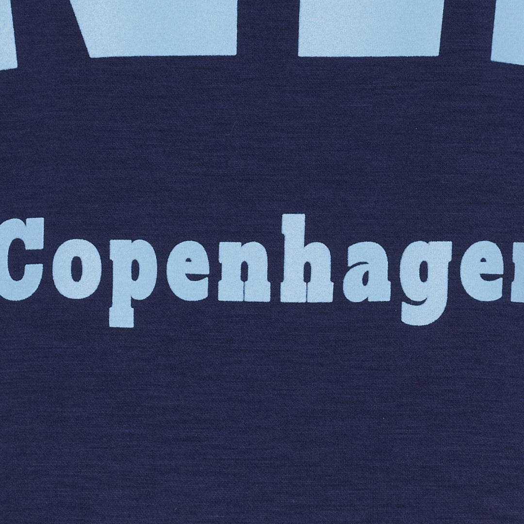 Marta Du Chateau - Mdchibiscus Sweatshirt 22659 - Navy/Sky Sweatshirts 