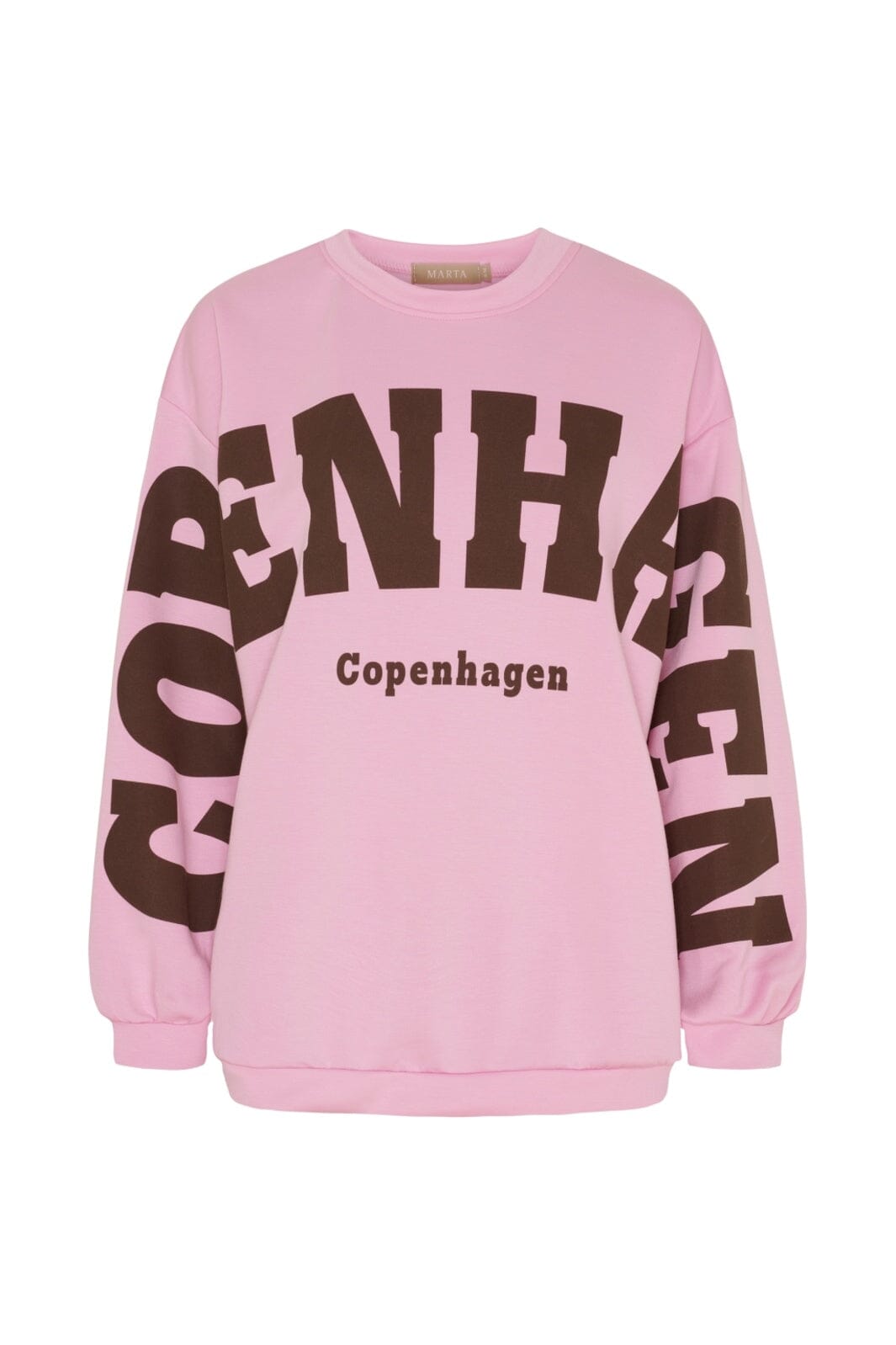 Marta Du Chateau - Mdchibiscus Sweatshirt 22659 - Pink