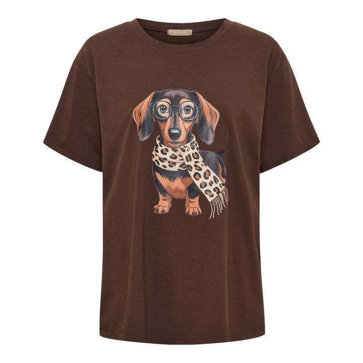 Marta Du Chateau - Mdcinge Tee 0532 - Chocolate T-shirts 