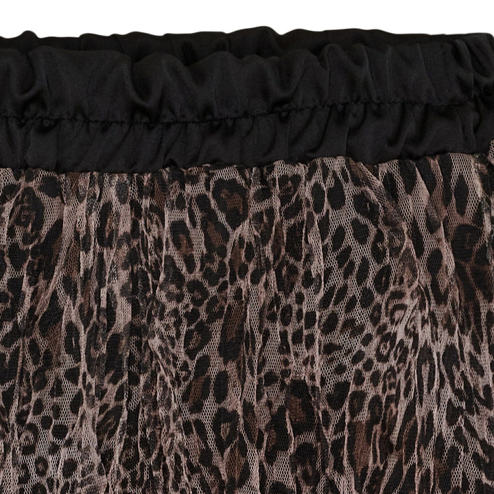 Marta Du Chateau - Mdcjacqueline Skirt G3050P - Nero Leo
