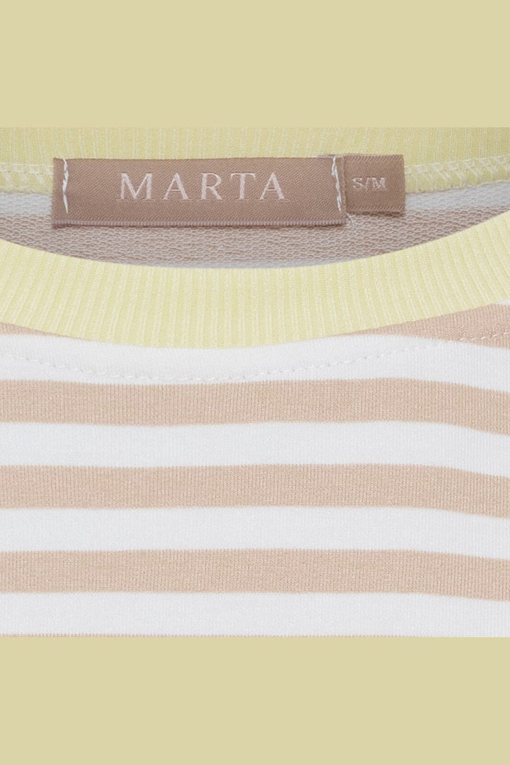 Marta Du Chateau - Mdcjamila Tee 268402 - Beige33/Yellow7