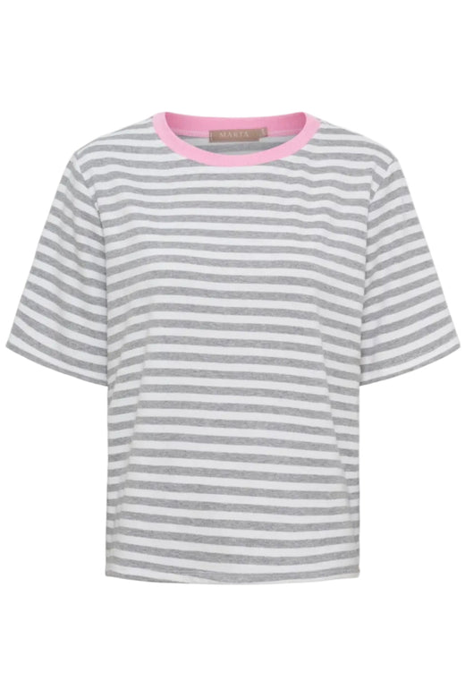 Marta Du Chateau - Mdcjamila Tee 268402 - Grey23/Baby5