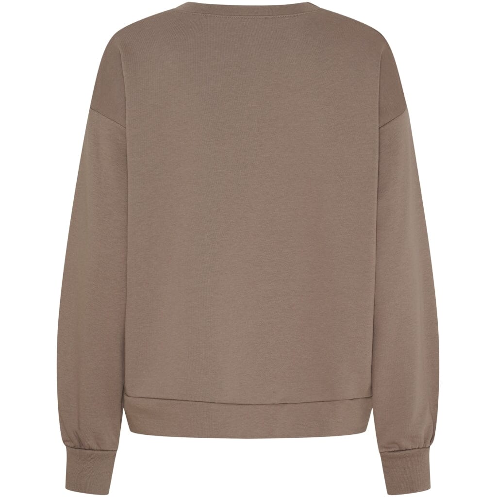 Marta Du Chateau - Mdcjessa Sweatshirt 7976 - Fango Melange Sweatshirts 