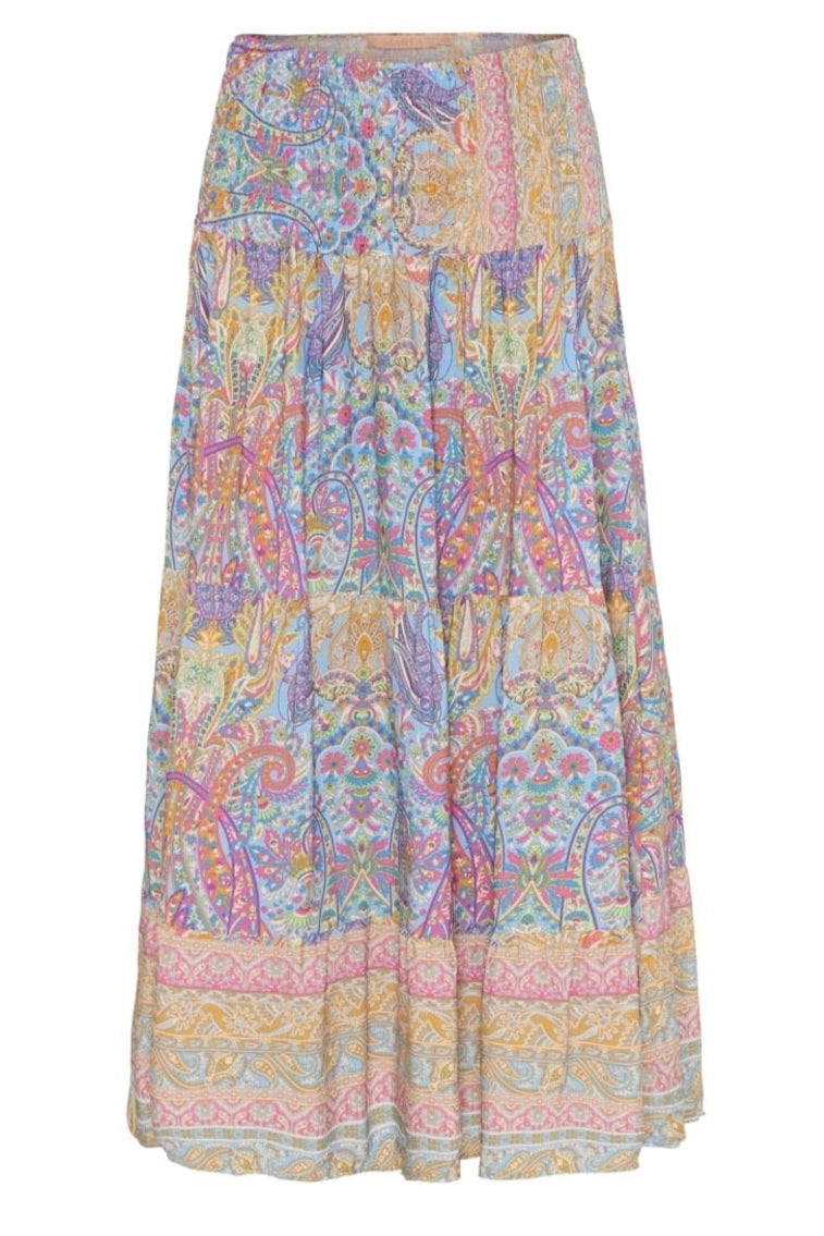 Marta Du Chateau - Mdcjosefina Skirt 5849 - Sky4174Print