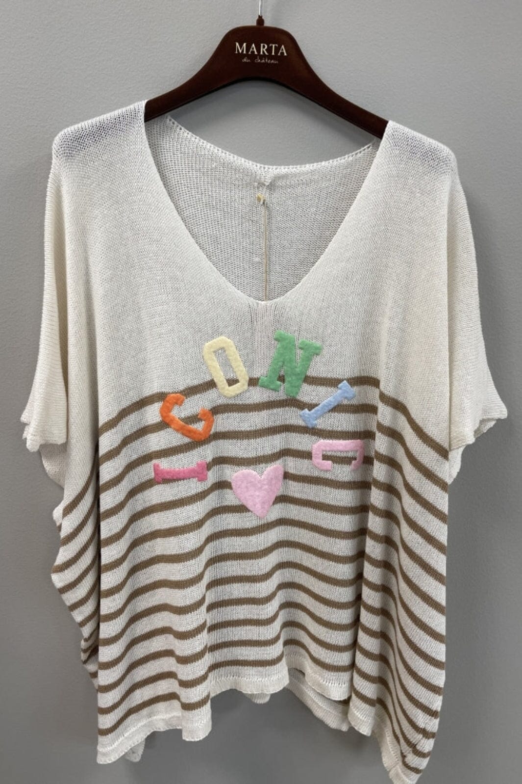 Marta Du Chateau - Mdcjulissa Knit Al6108 - Camel