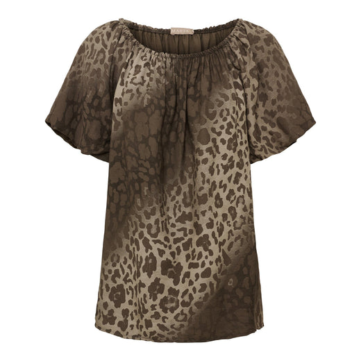 Marta Du Chateau - Mdcluciana Top 26136 Leo - Brown Toppe 