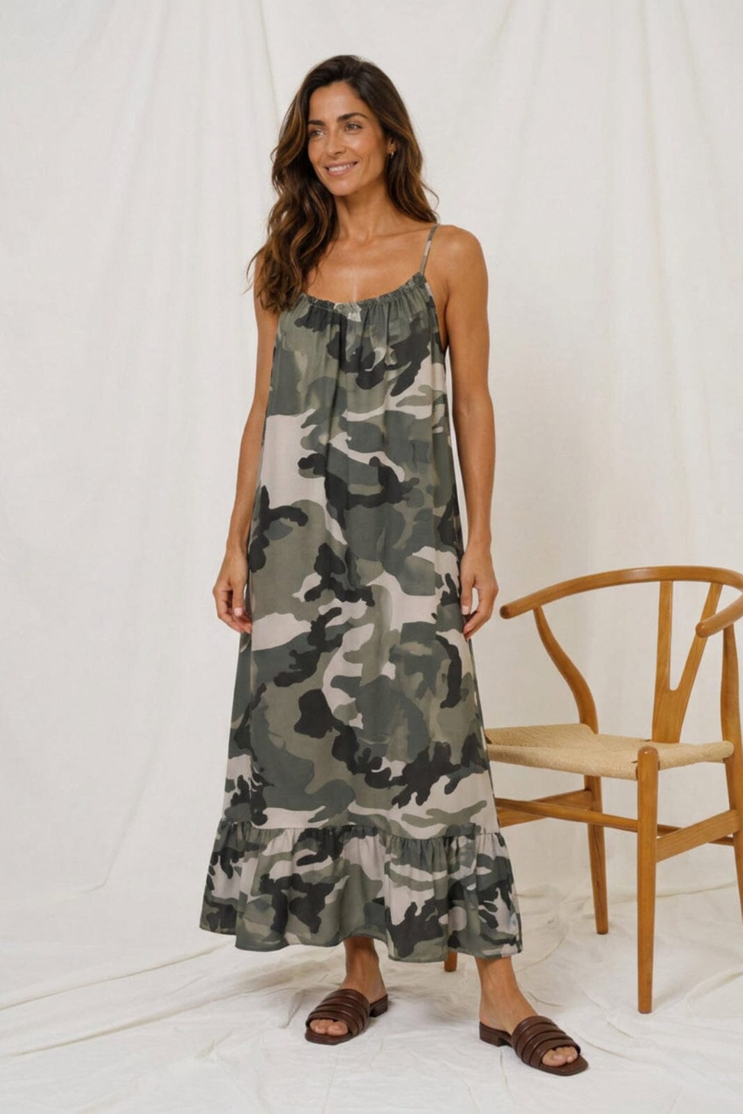 Marta Du Chateau - Mdcluliana Dress 23106 - Military6 Kjoler 