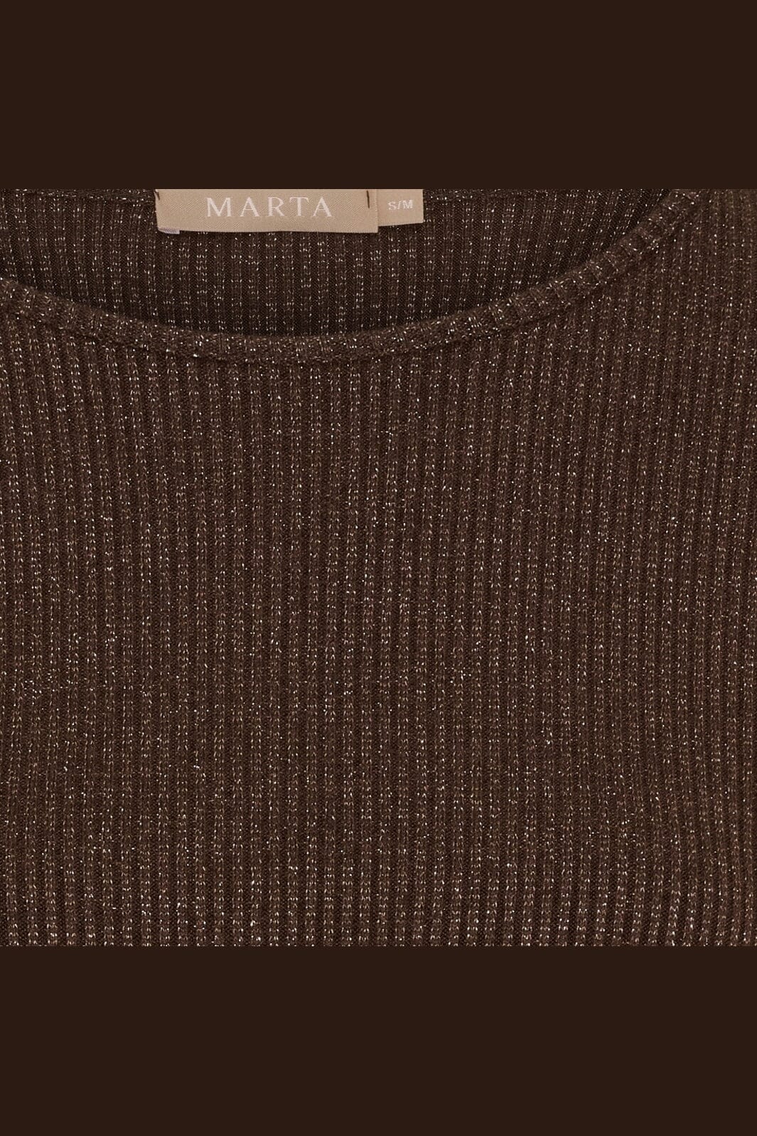 Marta Du Chateau - Mdclunara Ls Tee 38915M - Moro