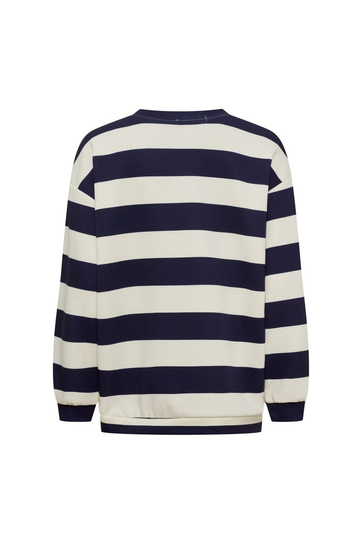 Marta Du Chateau - Mdcnerina Sweatshirt 22659S - Blue/Jeans
