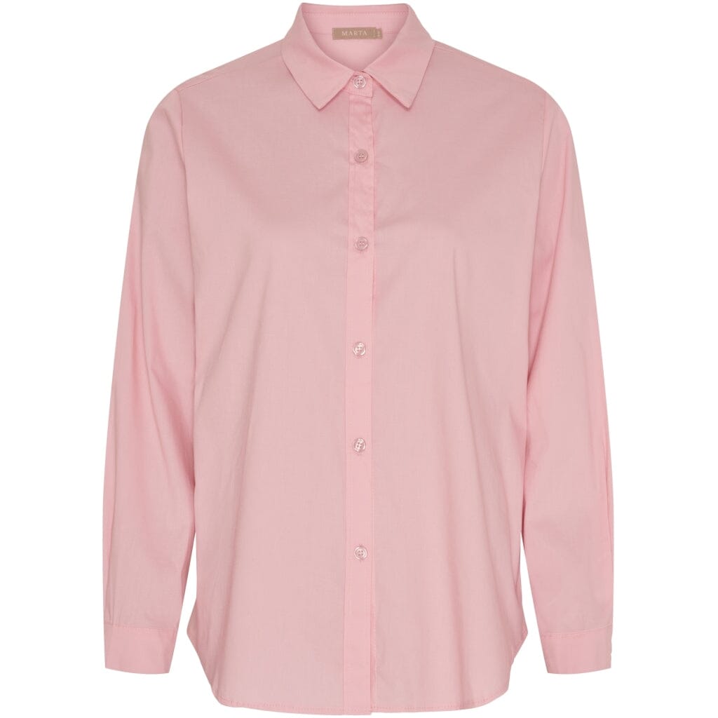 Marta Du Chateau - Mdcnicoline Shirt 85700 - Rosa Skjorter 