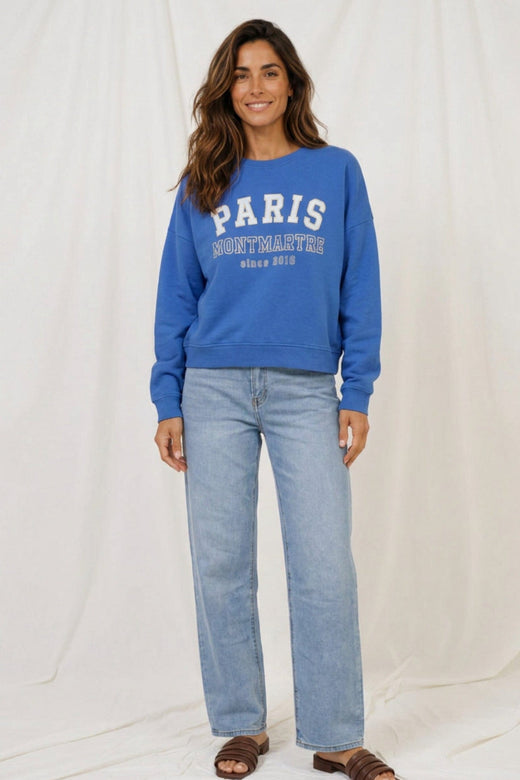 Marta Du Chateau - Mdcoceana Sweatshirt 261838 - Royal16 Sweatshirts 