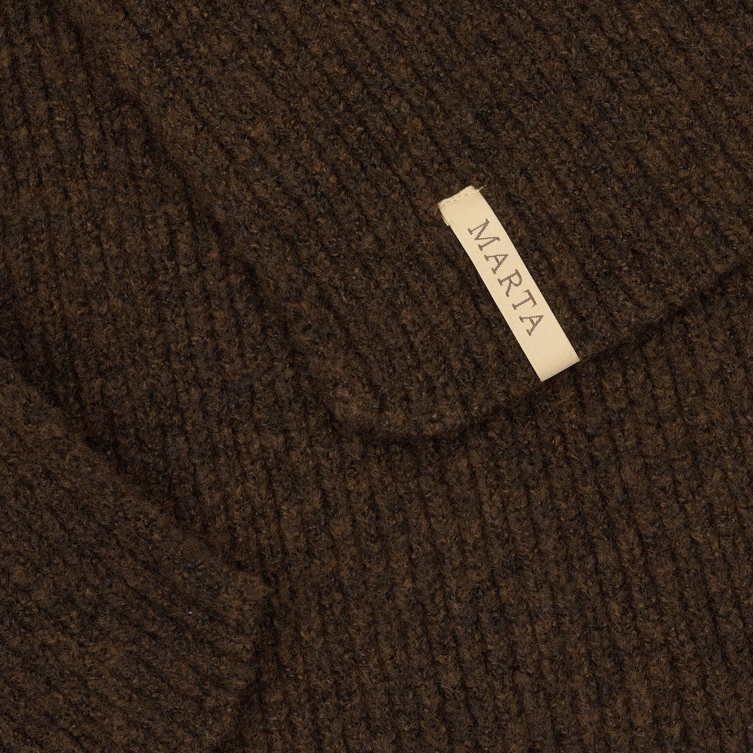 Marta Du Chateau - Mdcoline Scarf FMSW4797 - Brown