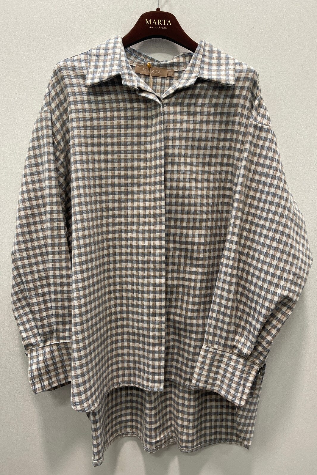 Marta Du Chateau - Mdcorlanda Shirt 7497 - Blue Skjorter 