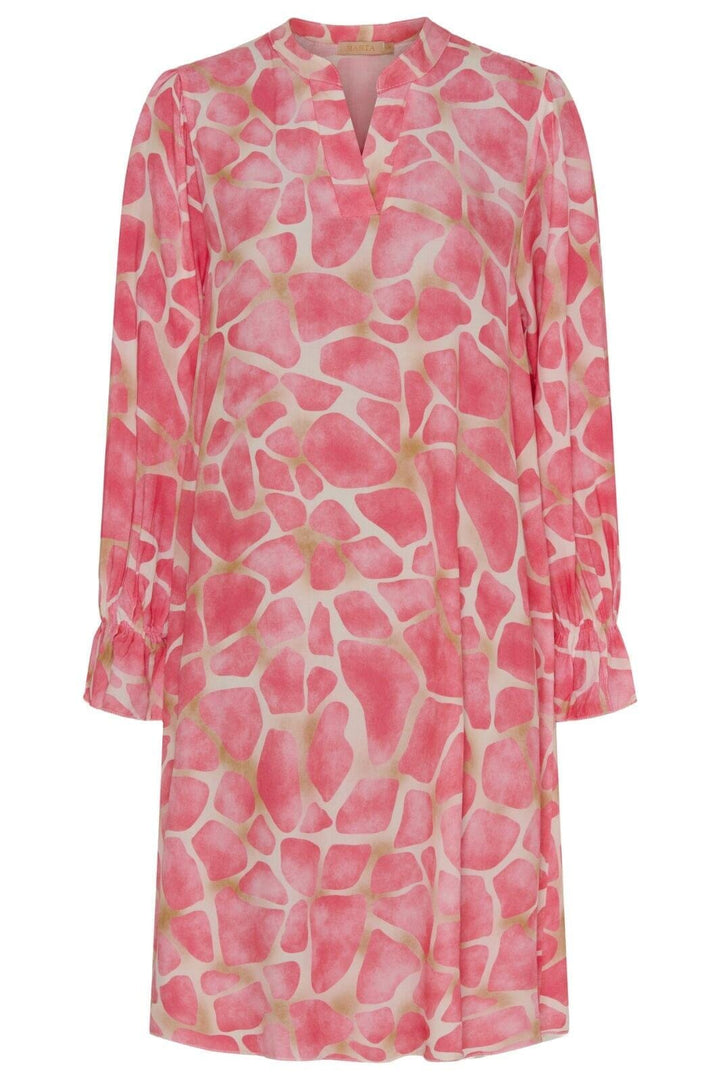 Forudbestilling - Marta Du Chateau - Mdcpernille Dress - Rosa Kjoler 