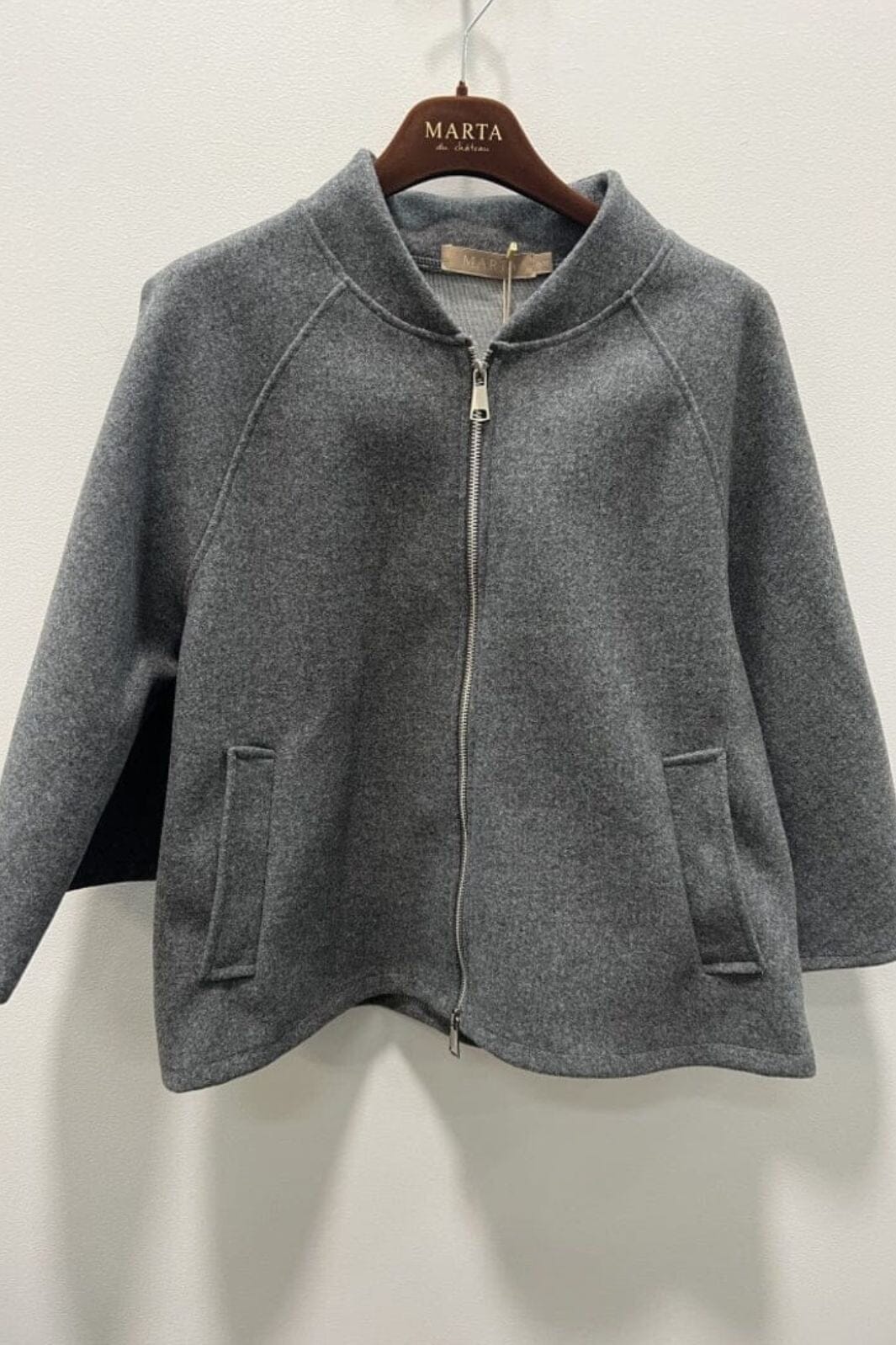 Marta Du Chateau - Mdcpia Jacket 55136M - Grigio10 Jakker 