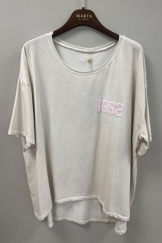 Marta Du Chateau - Mdcraniella Tee 69981 - Beige