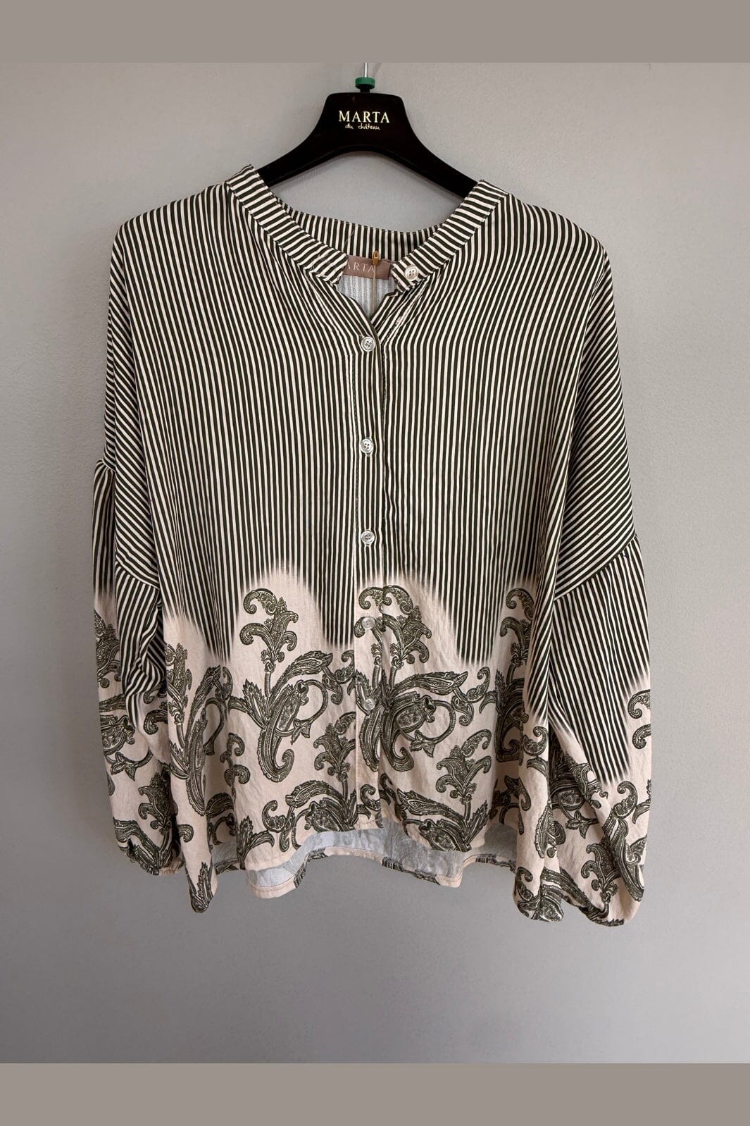 Marta Du Chateau - Mdcsequoia Shirt 8597 - Military4602Tpe