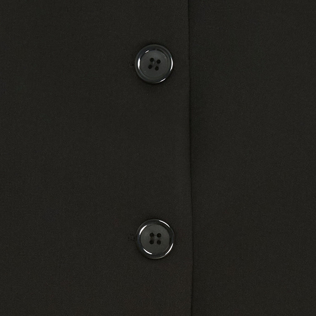 Marta Du Chateau - Mdcsmilla Vest - Black Veste 