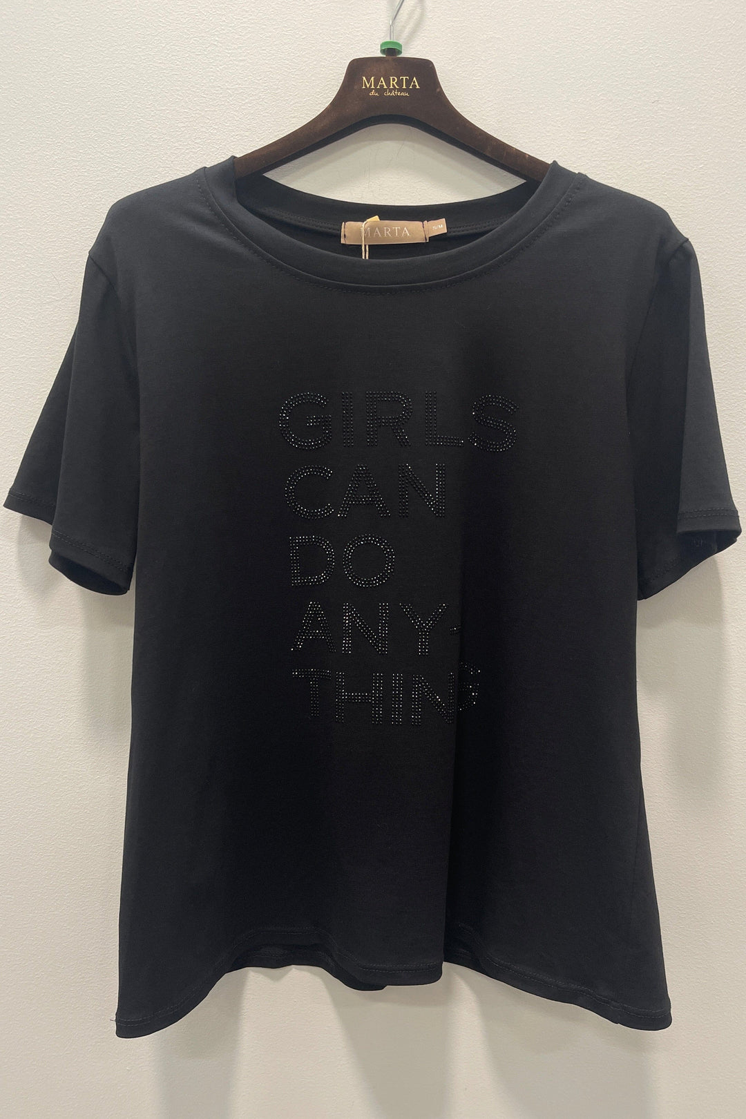 Marta Du Chateau - Mdcsunshine Tee 38188M - Black T-shirts 