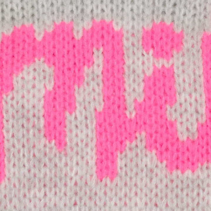 Marta Du Chateau - Mdctulip Knit 9580 - Light Grey Strikbluser 