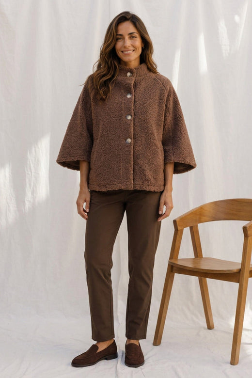 Marta Du Chateau - Mdcvalencia Jacket 248370teddy - Marrone9 Jakker 