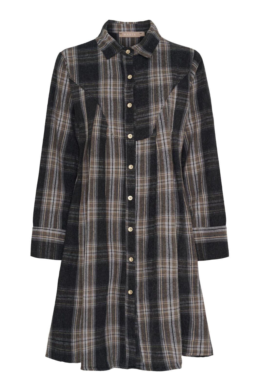 Marta Du Chateau - Mdcvivi Dress 7411A - Grey79231 Kjoler 