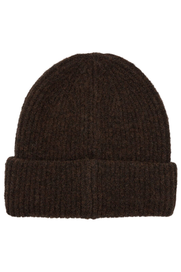 Marta Du Chateau - Rib Beanie Hat - 151512 Brown