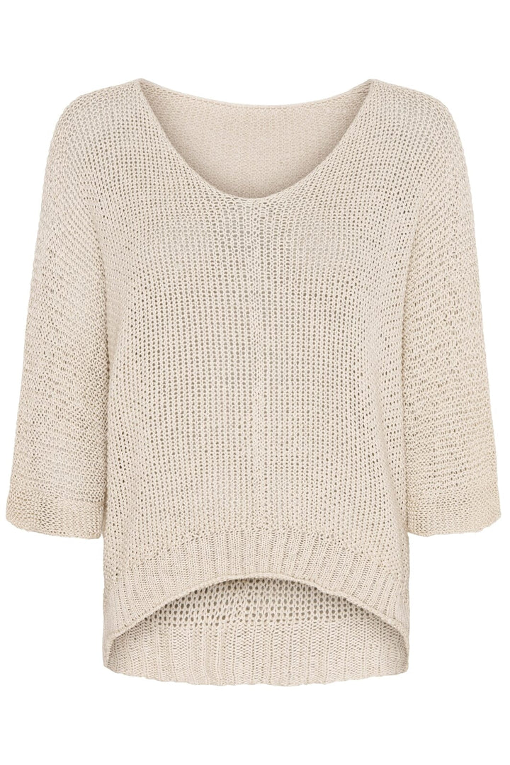 Marta Du Chateau - Strik - 7010 Cream 103 Strikbluser 