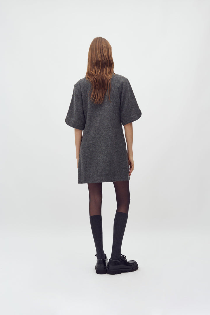MbyM - Baomino-M 57650771 - U10 - Black Twill Kjoler 
