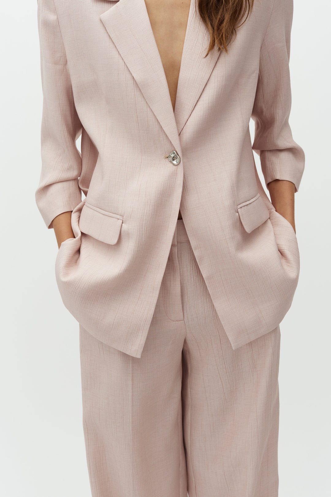 MbyM - Dravina-M 64261053 - V52 - Rose Red Light Melange Blazere 