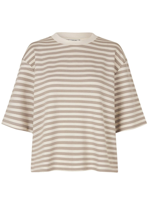 MbyM - Emrys-M - Island Fossil Sugar Stripe T-shirts 
