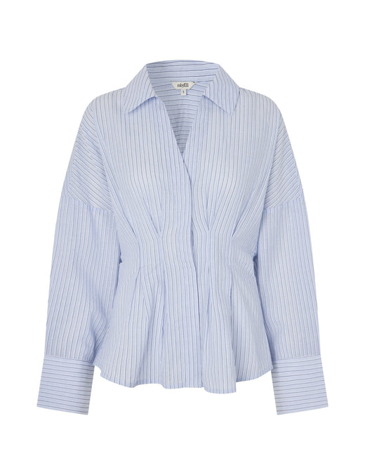 MbyM - Isidor-M 63481221 - U42 - Light Blue White Stripe Skjorter 